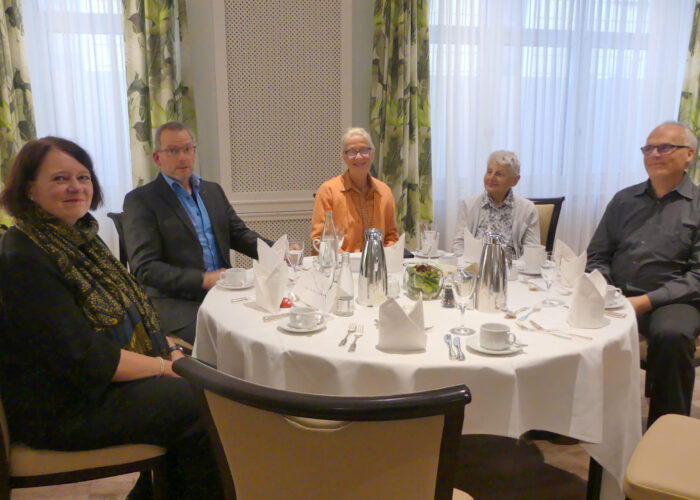 GFO-Künstler:innenlunch im Luisenhof